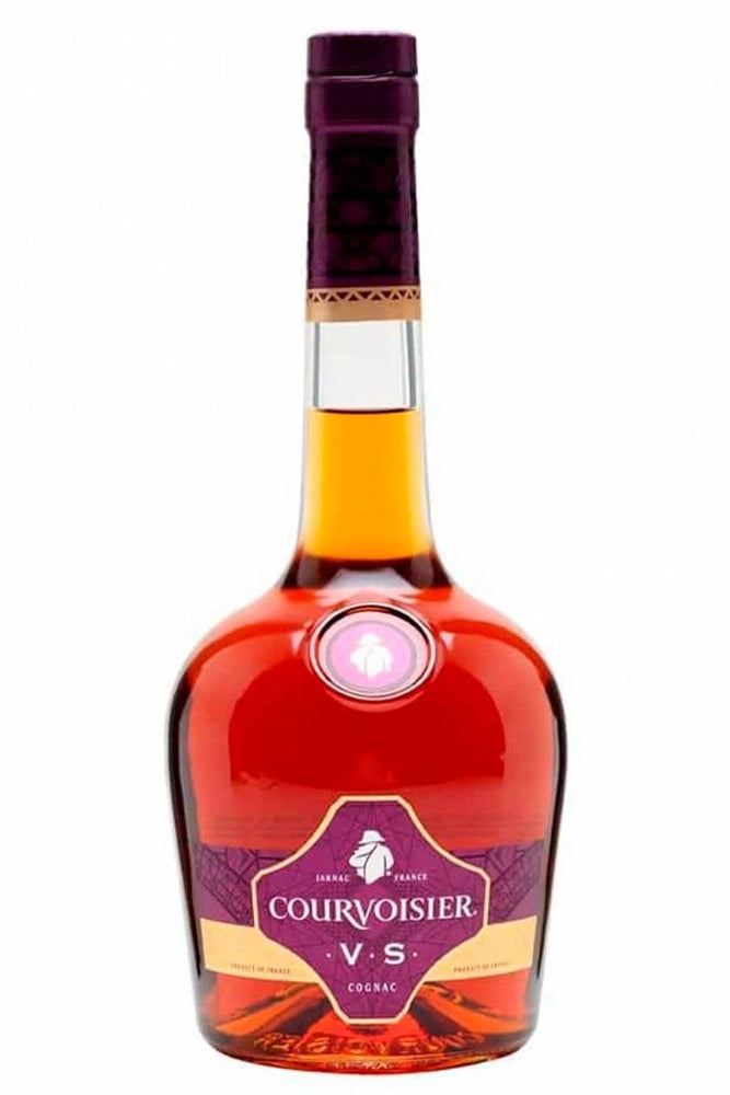Botella Courvoisier VS 70 cl, cognac joven de estilo frutal y floral.