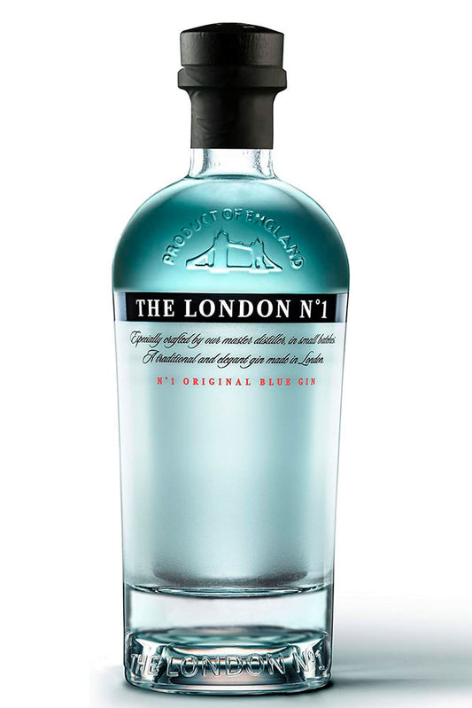 Botella de 70 cl de Ginebra London Dry Gin, una ginebra clásica inglesa con notas cítricas y enebro. Presentada en botella de vidrio transparente.