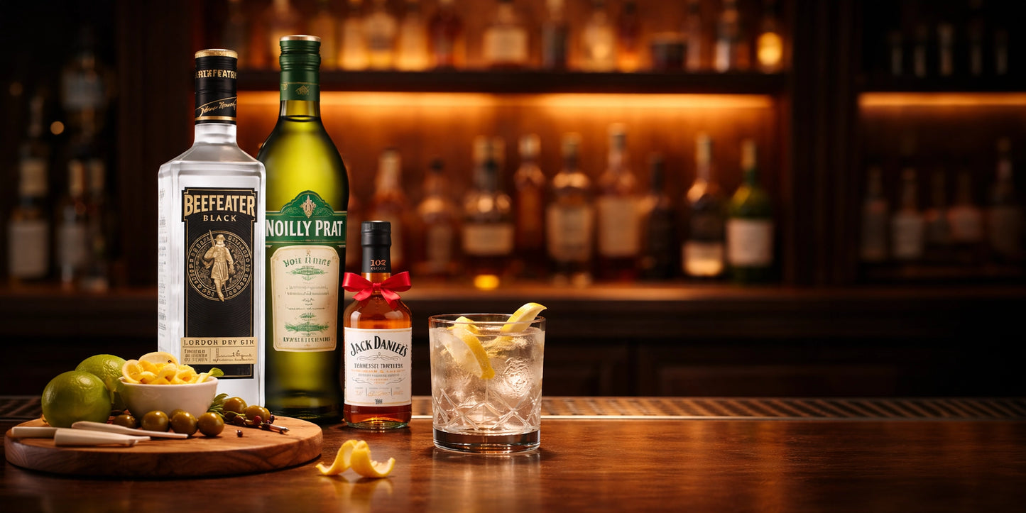 Pack Mix Casa – Beefeater + Noilly Prat + Jack Daniel’s