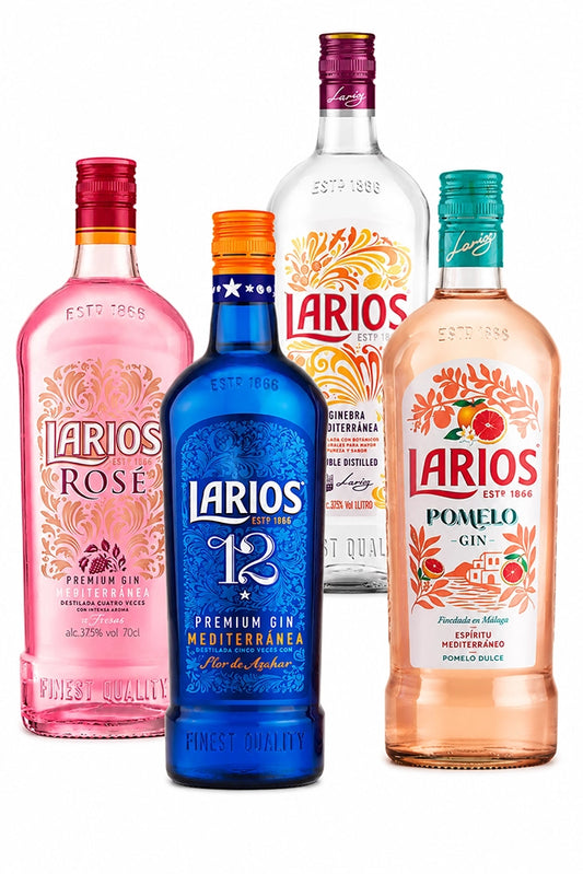 Pack Trío Larios Mediterranean + Regalo Larios Pomelo 70 cl