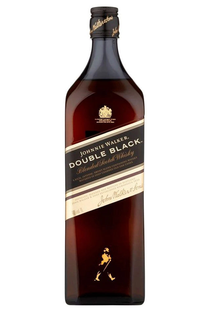 Botella de Johnnie Walker Black Label Ruby 12 Años 70 cl, edición especial con notas de frutas rojas, vainilla y toffee.