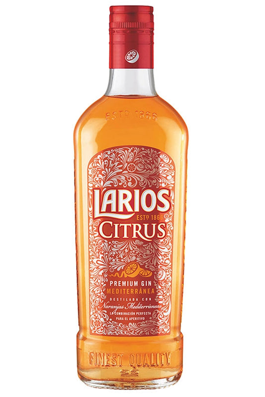 Botella de Licor Orange 1 L, licor de naranja de color ámbar con aroma cítrico y dulce.