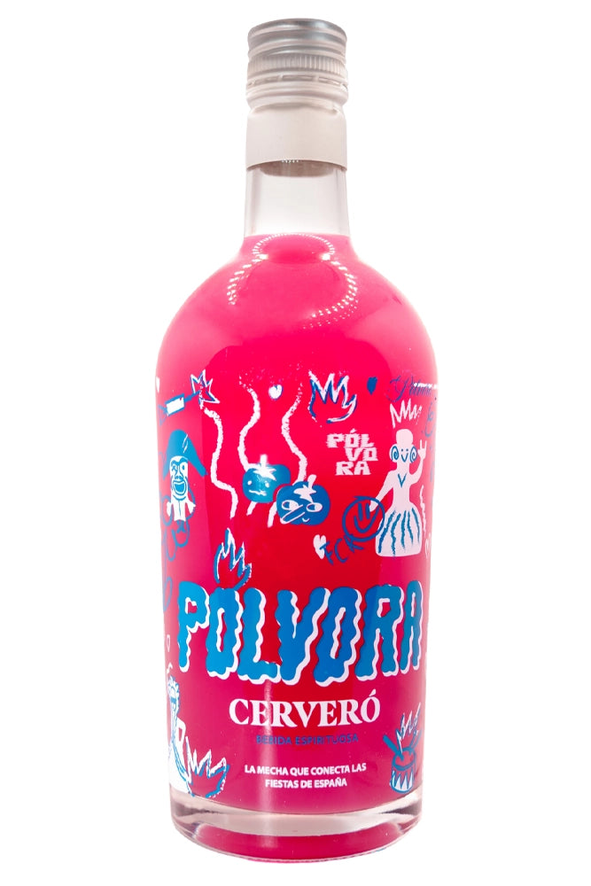 Botella Licor Pólvora 70 cl, licor español tradicional con notas de especias y final cálido.