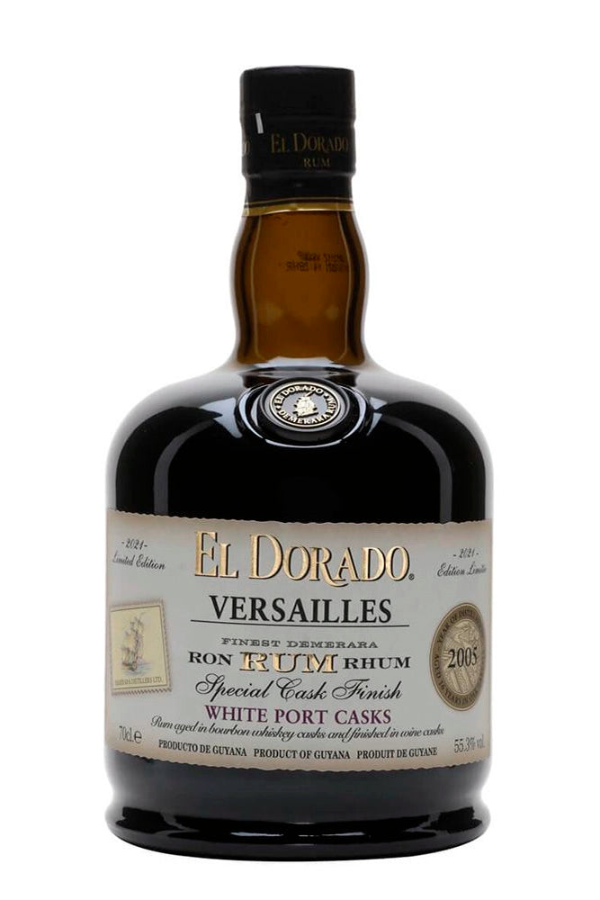 El Dorado, Uitvlugt, Vintage 2006, 57,9% vol., 70 cl, White Port Finish, Ron Demerara, Guyana, Edición Limitada